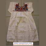 Robe Mexicaine - Taille 4 ans - Blanche
