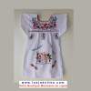 Robe Mexicaine - Taille 4 ans - Blanche