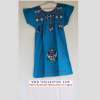 Robe Mexicaine - Taille 8 ans - Bleue