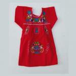 Robe Mexicaine - Taille 2 ans - Rouge I