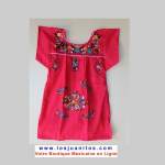 Robe Mexicaine - Taille 4 ans - Rose